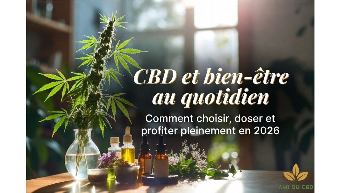CBD et bien-être au quotidien : comment choisir, doser et profiter pleinement en 2026